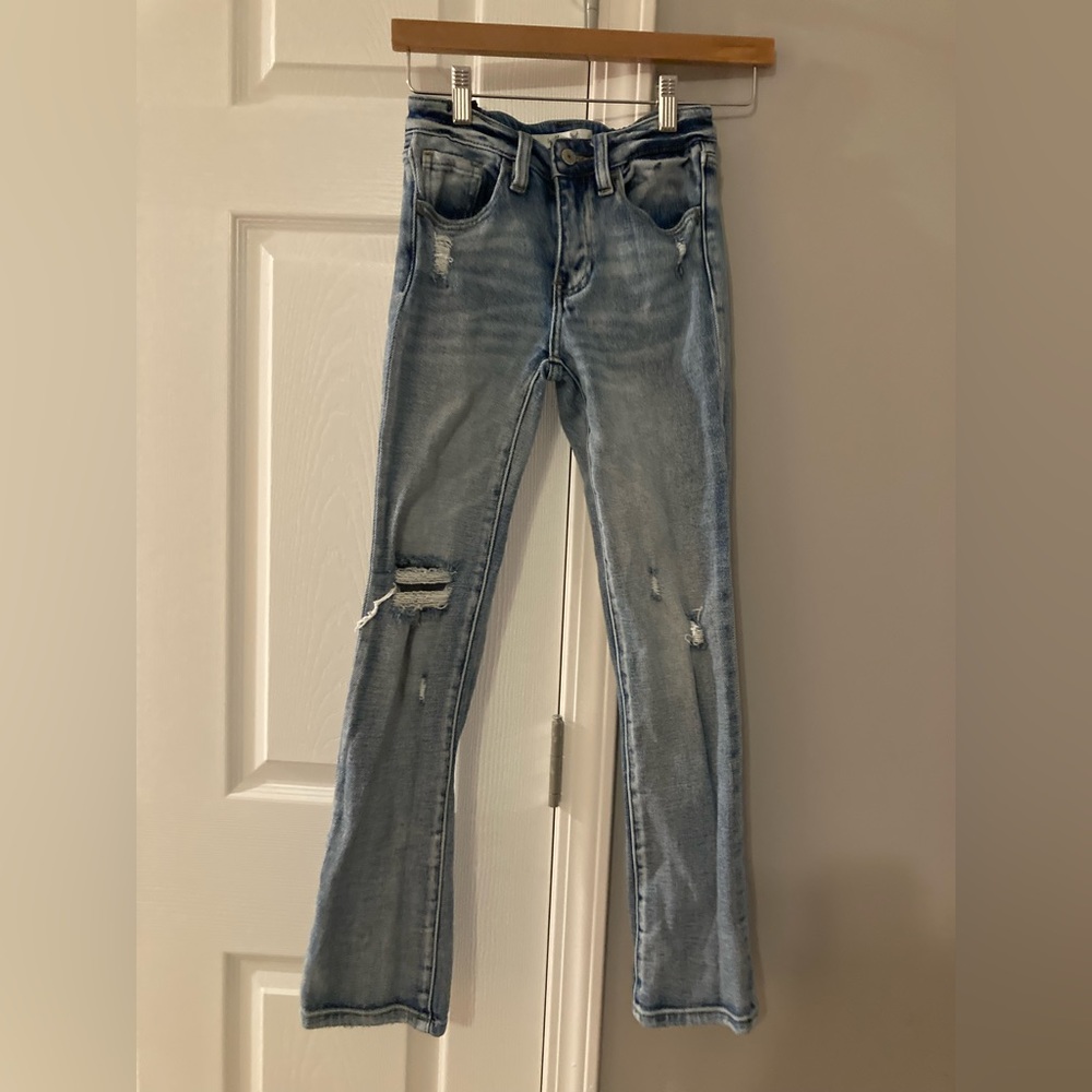 Buckle Mom Jeans For Kids